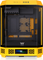 Thermaltake The Tower 600 Midi Torony Számítógépház + 2db 140mm ventilátor - Sárga