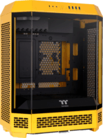 Thermaltake The Tower 600 Midi Torony Számítógépház + 2db 140mm ventilátor - Sárga