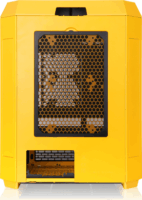 Thermaltake The Tower 600 Midi Torony Számítógépház + 2db 140mm ventilátor - Sárga