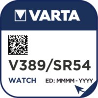 Varta V389 SR54 Ezüst-oxid Óraelem 1.55V (10db / csomag)