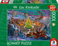 Schmidt Spiele Zac Kinkade Karácsonyi világ 1000 darabos Puzzle