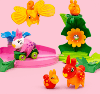 BRIO Flora 36216 Zinnia és Peach Játékfigura