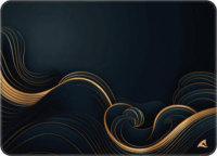 Sharkoon Skiller SGP35 D2 Gaming Egérpad 355 x 255 mm - Fekete / Arany