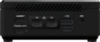 MSI Business DT Cubi N ADL S-225BEU Mini PC (Intel N100 / No RAM / No SSD / No OS) - Fekete