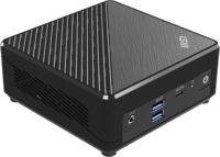 MSI Business DT Cubi N ADL S-225BEU Mini PC (Intel N100 / No RAM / No SSD / No OS) - Fekete