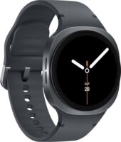 Samsung Galaxy Watch8 Okosóra 40mm Sötétszürke Sport szíjjal - Sötétszürke