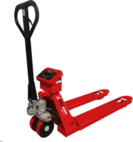 Holzmann HUB30KG Raklapemelő kocsi Mérőműszerrel max 3000kg - Piros