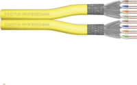 Digitus DK-1743-A-VH-D-1 S/FTP Cat.7a 1500MHz Duplex Telepítőkábel 100m - Sárga