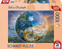Schmidt Spiele 58596 Silva Christoph Yin & Yang Állatvilág 1000 darabos Puzzle