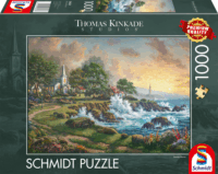 Schmidt Spiele 58628 Thomas Kinkade Studios Tengerpart 1000 darabos Puzzle