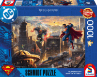 Schmidt Spiele 58591 Thomas Kinkade Studios: DC Superman - Acélember 1000 darabos Puzzle