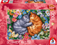 Schmidt Spiele 58875 Cuki cicák 1000 darabos Puzzle