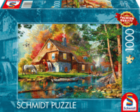 Schmidt Spiele 58881 Vidéki házikó 1000 darabos Puzzle