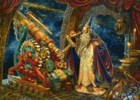 Schmidt Spiele 58880 A Csillagász 1000 darabos Puzzle