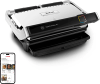 Tefal GC760D OptiGrill Elite Okos kontaktgrill 2000 Watt - Ezüst /Fekete