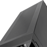 SilverStone SST-CS383 Midi Torony Szerver Számítógépház + 2db 92mm + 1db 140mm ventilátor - Fekete