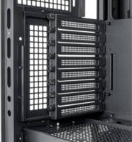 SilverStone SST-CS383 Midi Torony Szerver Számítógépház + 2db 92mm + 1db 140mm ventilátor - Fekete