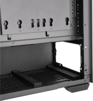 SilverStone SST-CS383 Midi Torony Szerver Számítógépház + 2db 92mm + 1db 140mm ventilátor - Fekete