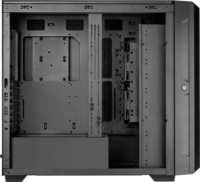 SilverStone SST-CS383 Midi Torony Szerver Számítógépház + 2db 92mm + 1db 140mm ventilátor - Fekete