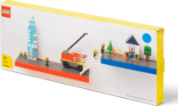 LEGO 40130801 Műanyag Polc 385 x 150 x 22 mm - Kék