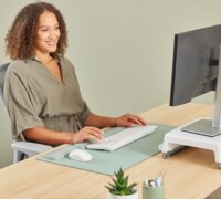 Fellowes Breyta Billentyűzet csuklótámasz 47cm - Zsálya