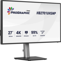iiyama 27" HB2701UHSNP-B1 ProGraphic 16:9 4K UHD IPS LED Monitor - Fekete