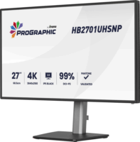 iiyama 27" HB2701UHSNP-B1 ProGraphic 16:9 4K UHD IPS LED Monitor - Fekete