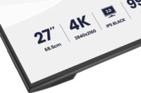 iiyama 27" HB2701UHSNP-B1 ProGraphic 16:9 4K UHD IPS LED Monitor - Fekete