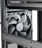 SilverStone ALTA D1 Full Tower Számítógépház + 1db 140mm + 2db 180mm ventilátor - Fekete