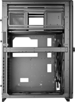 SilverStone ALTA D1 Full Tower Számítógépház + 1db 140mm + 2db 180mm ventilátor - Fekete