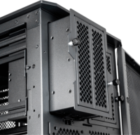 SilverStone ALTA D1 Full Tower Számítógépház + 1db 140mm + 2db 180mm ventilátor - Fekete