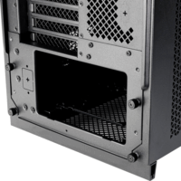 SilverStone ALTA D1 Full Tower Számítógépház + 1db 140mm + 2db 180mm ventilátor - Fekete