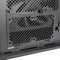SilverStone ALTA D1 Full Tower Számítógépház + 1db 140mm + 2db 180mm ventilátor - Fekete
