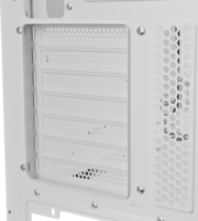 SilverStone FARA 514X Midi Torony Számítógépház + 4db 120mm ARGB ventilátor - Fehér