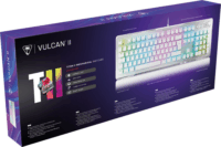Turtle Beach Vulcan II Mechanikus Vezetékes Gamer Billentyűzet GER - Fehér