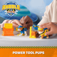 Spin Master Mancs Őrjárat Power Tool Pups játékszett Rubble és Wheeler figurákkal