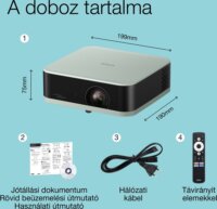 Epson Lifestudio Pop - EF-61G FullHD 700 Lumen Projector - Jégzöld