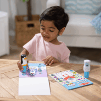 Spin Master Melissa & Doug Sticker WOW! 2 db-os Matricabélyegző készlet - Jegesmedve/Pingvin