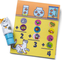 Spin Master Melissa & Doug Sticker WOW! 2 db-os Matricabélyegző készlet - Kutya/Macska