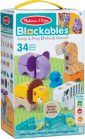 Spin Master Melissa & Doug - Blockables 34 részes Szafari játékszett
