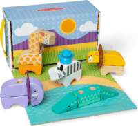 Spin Master Melissa & Doug - Blockables 34 részes Szafari játékszett