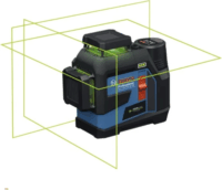 Bosch 0601065401 Akkumulátoros Lézeres szintező készlet kofferben max 100m - Kék/Fekete