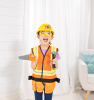 Spin Master Melissa & Doug Építőmunkás jelmez 3-6 éves gyerekeknek