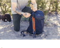 Gregory Kiro Túra Hátizsák 24L - Fekete