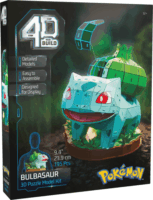 Spin Master 4D Build Pokémon Bulbasaur 195 darabos karton makett