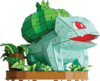 Spin Master 4D Build Pokémon Bulbasaur 195 darabos karton makett