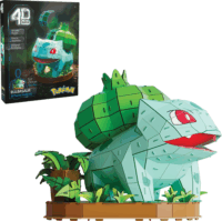 Spin Master 4D Build Pokémon Bulbasaur 195 darabos karton makett