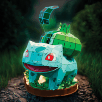 Spin Master 4D Build Pokémon Bulbasaur 195 darabos karton makett