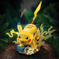 Spin Master 4D Build Pokémon Pikachu 201 darabos karton makett
