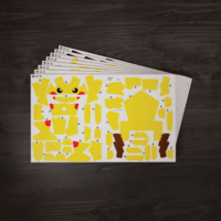 Spin Master 4D Build Pokémon Pikachu 201 darabos karton makett